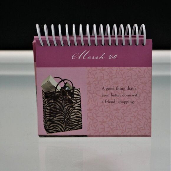 Friends Every Day Thoughts by Louis Webber Spiral Book Desk Top - Picture 6 of 8